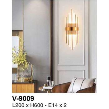 Đèn vách trang trí L200*H600 - E14*2 V-9009