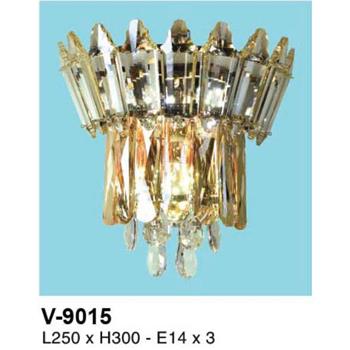 Đèn vách trang trí L250*H300 - E14*3 V-9015