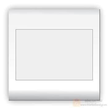 Mặt che trơn và viền đơn trắng LiOA V20S1830X V20S1830X