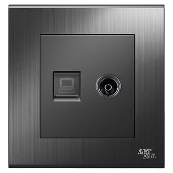 Ổ cắm mạng + tivi V23G-E0203