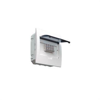 Tủ điện 4-8 Module Sino E4FC4/8SA mặt nhựa bóng đế nhựa âm tường E4FC4/8SA