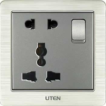 Bộ ổ cắm đa năng Uten V6.0KZ12Z13/N