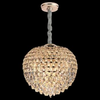 Đèn ốp trần pha lê 355 Decor TPL589T400 TPL589T400