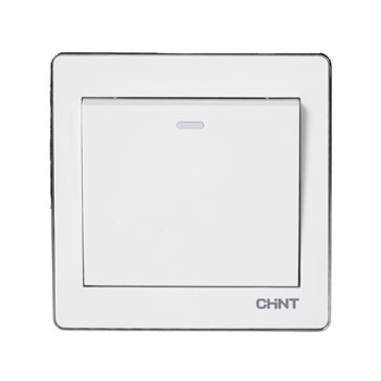 Bộ công tắc trung gian CHINT NEW6-D07100 White 10A 250V NEW6-D07100