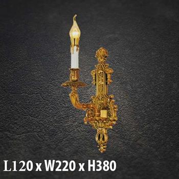 Đèn tường pha lê nến VC-047 VC-047