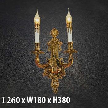 Đèn tường pha lê nến VC-048 VC-048