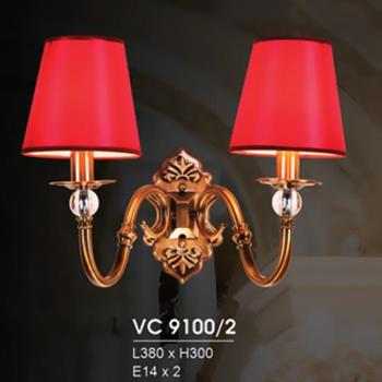 Đèn Vách Nến L380*H300, E14*2 VC 9100/2