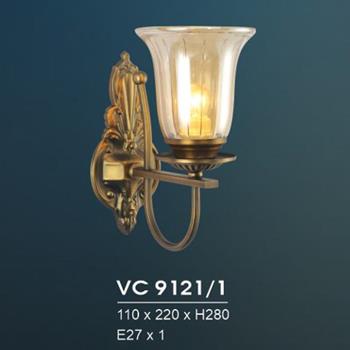 Đèn vách cổ 110*220*H280, E27*1 VC 9121/1