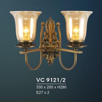 Đèn vách cổ 330*200*H280, E27*2 VC 9121/2