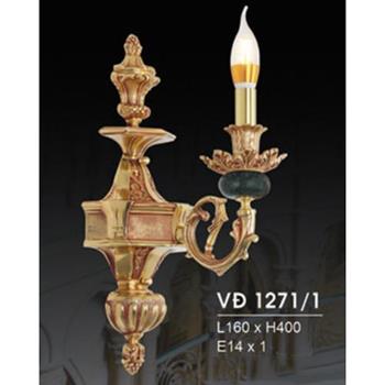 Đèn Vách Đồng L160*H400, E14*1 VĐ 1271/1