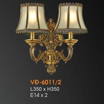 Đèn vách đồng Verona L350*H350 - E14*2 VĐ-6011/2