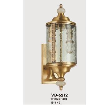 Đèn vách đồng Hufa VĐ 6212 Ø155*H460 E14*2 VĐ 6212