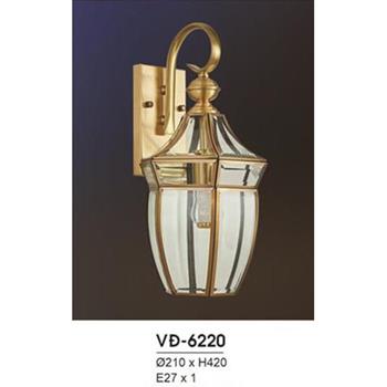 Đèn vách đồng Hufa VĐ 6220 Ø210*H420 E27*1 VĐ 6220