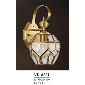 Đèn vách led trang trí ngoài trời Ø170*H310 - E27*1 VĐ 6221
