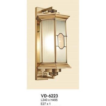 Đèn vách led trang trí ngoài trời Ø240*H495 - E27*1 VĐ 6223