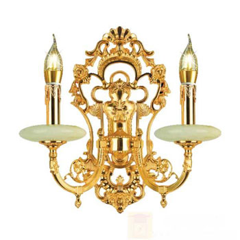 Đèn Vách Đồng L320*H390, E14*2 VĐ 9240/2