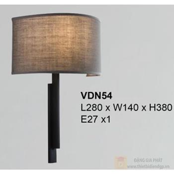 Đèn tường phòng ngủ E27*1 - L280*W140*H380 VDN54