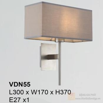 Đèn tường phòng ngủ E27*1 - L300*W170*H370 VDN55