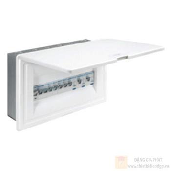 Tủ điện 10-23 Module Hager (Vogue series) mặt đục 1 tầng âm tường VGxPFB