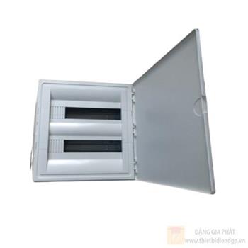 Tủ điện 30/36 Module Hager (Vogue series) mặt đục 2 tầng âm tường VGxPFB