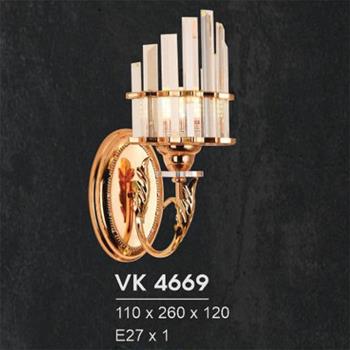 Đèn vách kính 110*260*120 - E27*1 VK 4669