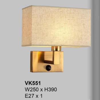 Đèn vách trang trí W250*H390, E27*1 VDN551
