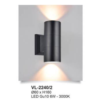 Đèn vách Andora Ø60 x H160 LED GU10 6W - 3000K VL-2240/2