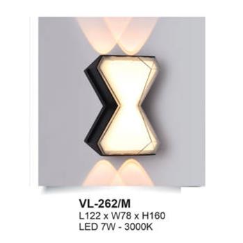 Đèn tường trang trí Andora L122*W78*H160 - LED 7W - 3000K VL 262/M