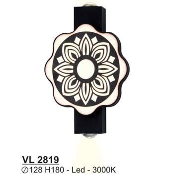 Đèn vách Sano VL28 Led 3000K - Ø128*H180 VL 2819