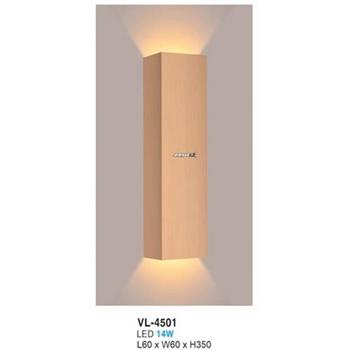 Đèn vách led trang trí trong nhà L60 x W60 x H350 - 14W - ánh sáng vàng VL 4501