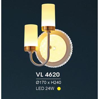 Đèn vách trang trí LED 24W - L170*H240, ánh sáng vàng VL 4620