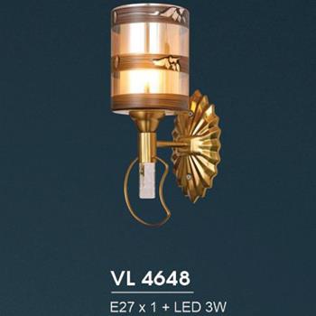 Đèn vách trang trí LED 3W + E27*1 VL 4648