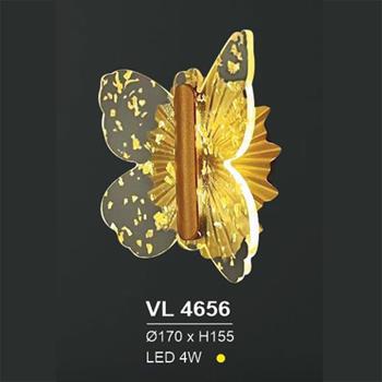 Đèn vách trang trí led Ø170*H155 - LED 4W, ánh sáng vàng VL 4656