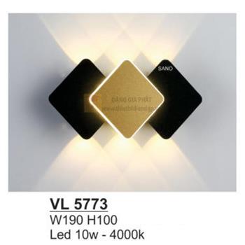 Đèn vách led 10W- 4000K - W190*H100 VL 5773