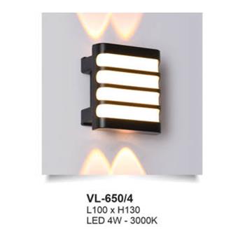 Đèn vách Andora L100*H130 - LED 4W - 3000K VL-650/4