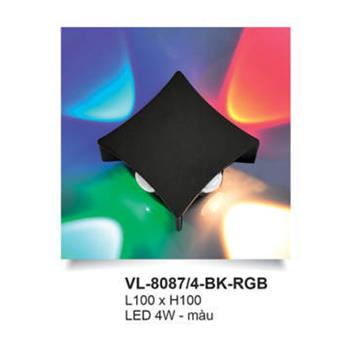 Đèn vách Andora L100*H100 - LED 4W - MÀU VL-8087/4-BK-RGB