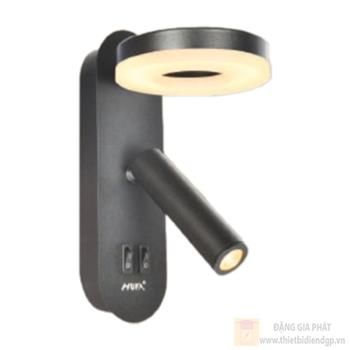 Đèn Vách Trang Trí L140*W110*H230, LED 8W+3W VL 3428