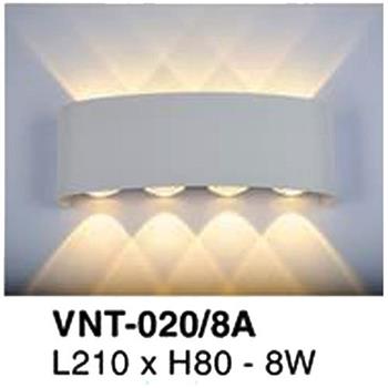 Đèn tường ngoài trời Verona L210 x H80 - 8W VNT-020/8A