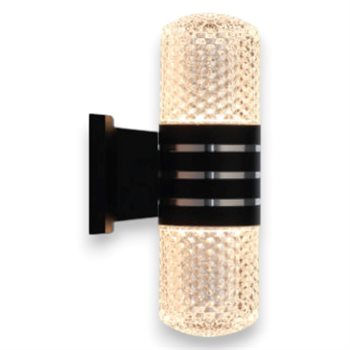 Đèn vách ngoài trời Verona Ø90*H260 - 9W*2 VNT-0444