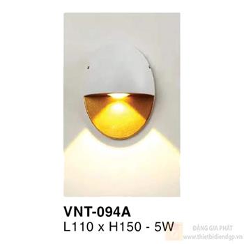 Đèn vách ngoài trời Verona L110*H150-5W - vỏ xám VNT-094A