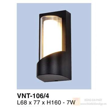 Đèn vách ngoài trời Verona L68*77*H160 - 7W VNT-106/4