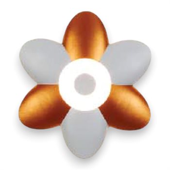 Đèn vách ngoài trời Verona L205*65*H205 - 7W - vỏ xám, vàng VNT-145A