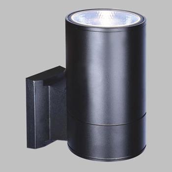 Đèn tường ngoài trời Verona Ø100 x H200 - 10W, vỏ đen VNT-3502/1B