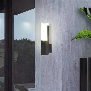 Đèn vách ngoài trời 355 DECOR W50*L100*H270 - LED 3000K - 5W VNT144T1