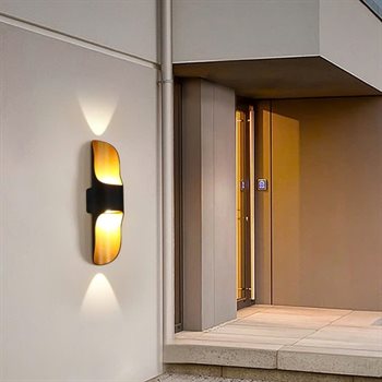 Đèn vách ngoài trời W80*H110*L370 - LED 3000K - 10W VNT162