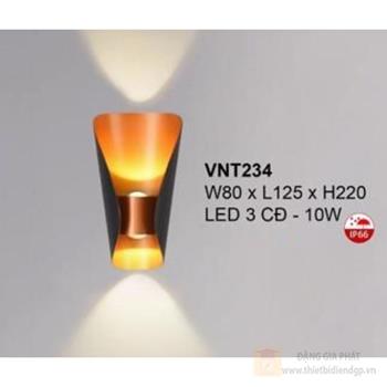 Đèn vách ngoài trời W80*H125*L220 - LED 3 CĐ - 10W VNT234