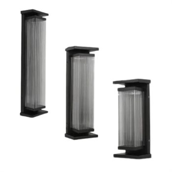 Đèn vách ngoài trời 355 Decor VNT2663 ánh sáng vàng VNT2663