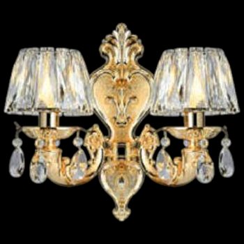 Đèn tường pha lê trang trí Andora W360*H360 - E14*2 VPL-21859/2