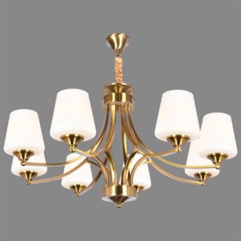 Đèn chùm châu âu tân cổ điển Andora Ø800*H440+500 E14*8 CH-8323/8