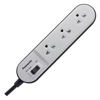 Ổ cắm kéo dài Panasonic WCHG24332W dài 3m 3 lỗ cắm 10A WCHG24332W